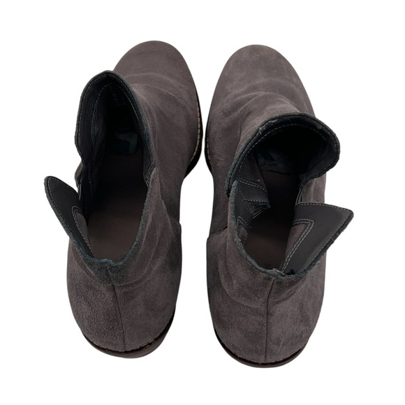 Cole Haan Signature Grand OS Gray Suede Abbot Ankle Booties Size 8 1/2 Women’s - Picture 5 of 9